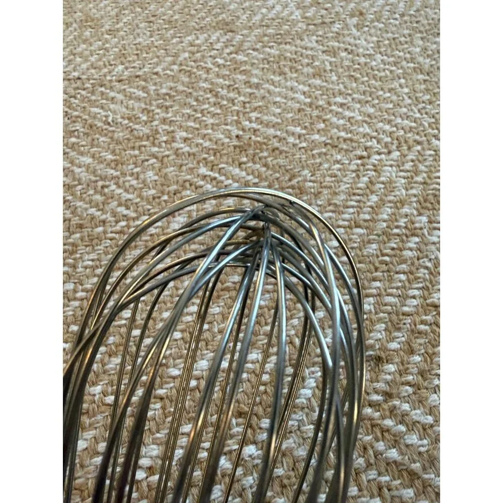 Large metal whisk